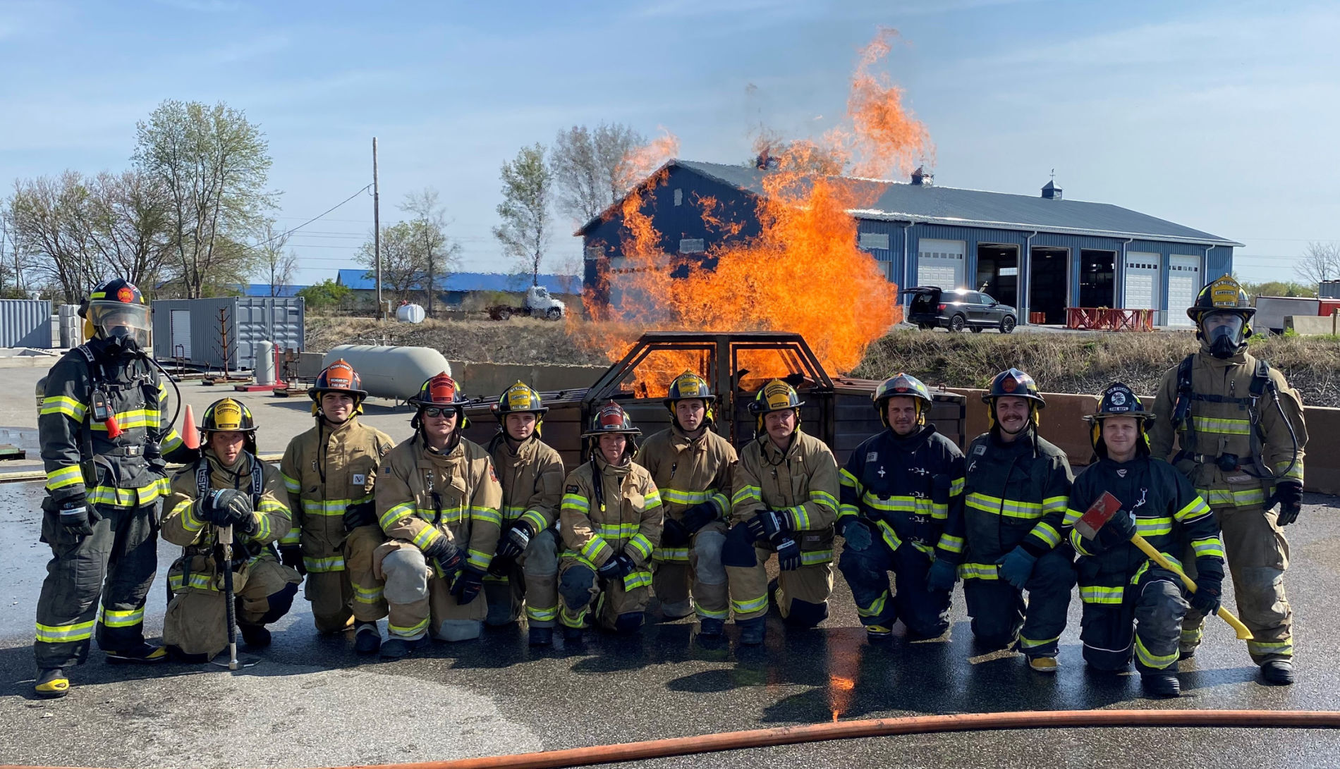 Four LP County firefighters graduate from training academy